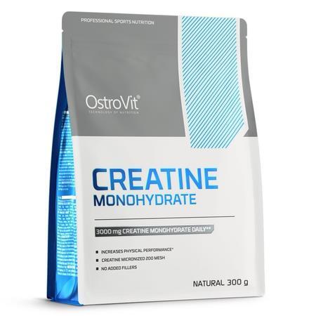 Креатин моногидрат OstroVit Creatine Monohydrate без вкуса, 300 г