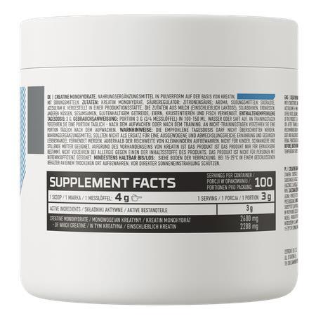 Креатин моногідрат OstroVit Creatine Monohydrate вишня, 300 г