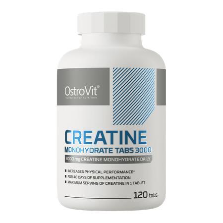 Креатин моногідрат OstroVit Creatine Monohydrate 3000 мг, 120 таблеток
