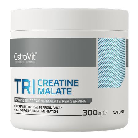 Креатин малат OstroVit Tri-Creatine Malate без вкуса, 300 г