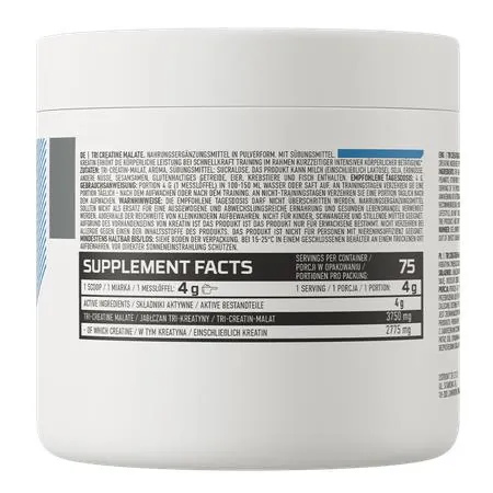 Креатин OstroVit Tri Creatine Malate без смаку, 300 г