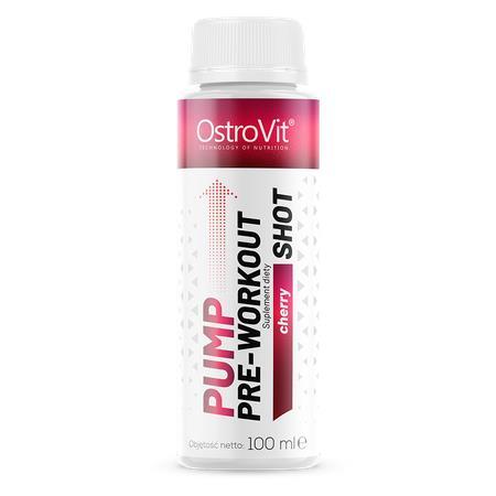 Предтренировочный комплекс OstroVit Pump Pre-Workout Shot вишня, 100 мл