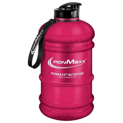 Пляшка для води Ironmaxx Im Water Gallon червона матова, 2200 мл