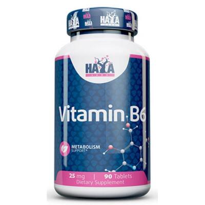 Витамин B6 Haya Labs Vitamin B6 таблетки по 25 мг №90