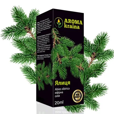 Олія ефірна Aroma kraina Ялиця, 20 мл