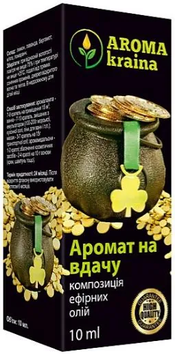 Композиція ефірних олій Aroma kraina Аромат на вдачу, 10 мл