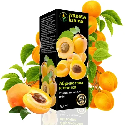 Рослинна олія Aroma kraina Абрикосова кісточка, 50 мл