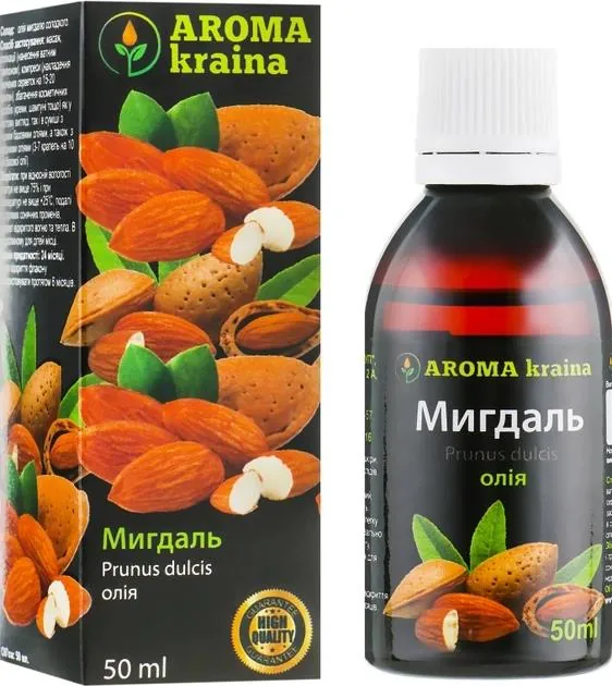 Рослинна олія Aroma Kraina Мигдаль, 50 мл