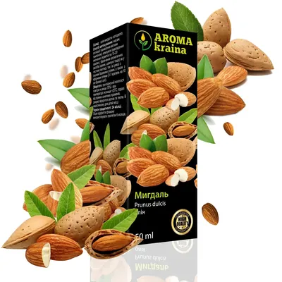 Рослинна олія Aroma Kraina Мигдаль, 50 мл