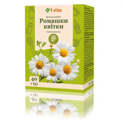 Фіточай Ромашки квіти T.Vita по 40 г у пач.