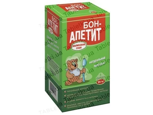 Бон-апетит сироп по 100 мл у флак.