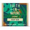 Мыло натуральное твердое Faith In Nature с кокосом, 100 г
