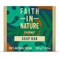 Мило натуральне тверде Faith In Nature з кокосом, 100 г