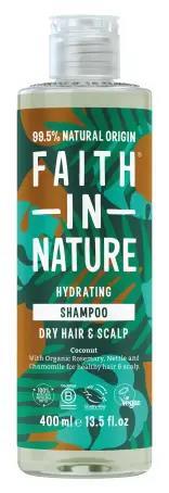 Шампунь Faith In Nature натуральный с кокосом, 400 мл