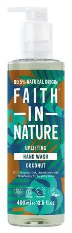 Мыло жидкое Faith In Nature для рук натуральное с кокосом, 400 мл