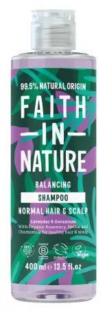 Шампунь Faith In Nature натуральный с лавандой и геранью, 400 мл