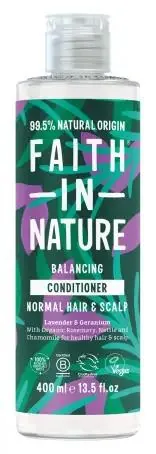 Кондиціонер Faith In Nature натуральний з лавандою та геранню, 400 мл