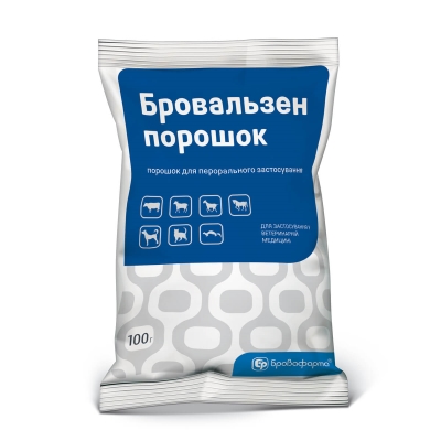 Бровальзен (ДЛЯ ЖИВОТНЫХ) антигельминтик, 100 г