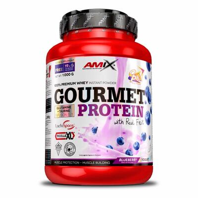 Протеин Amix Nutrition Gourmet Protein черника-йогурт, 1000 г