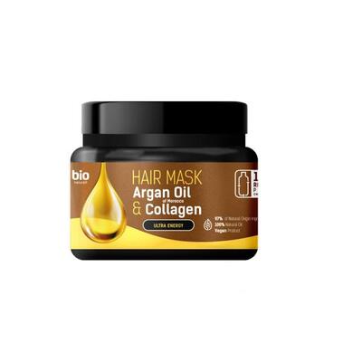Маска для волосся Bio Naturell Argan Oil of Morocco & Collagen Ультраенергія, 295 мл