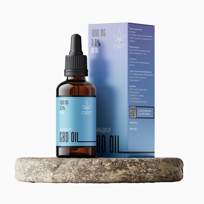 Каннабидиол Масло CBD МСТ 3,3%, 30 мл