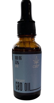 Каннабидиол Масло CBD МСТ 3,3%, 30 мл
