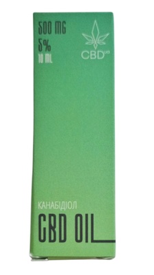 Каннабидиол Масло CBD МСТ 5%, 10 мл
