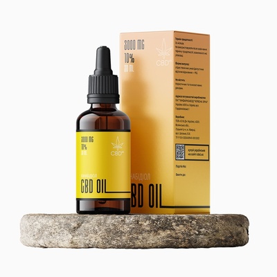 Каннабидиол Масло CBD МСТ 10%, 30 мл