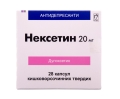 Нексетин капсулы киш./раств. тв. по 20 мг №28 (14х2)
