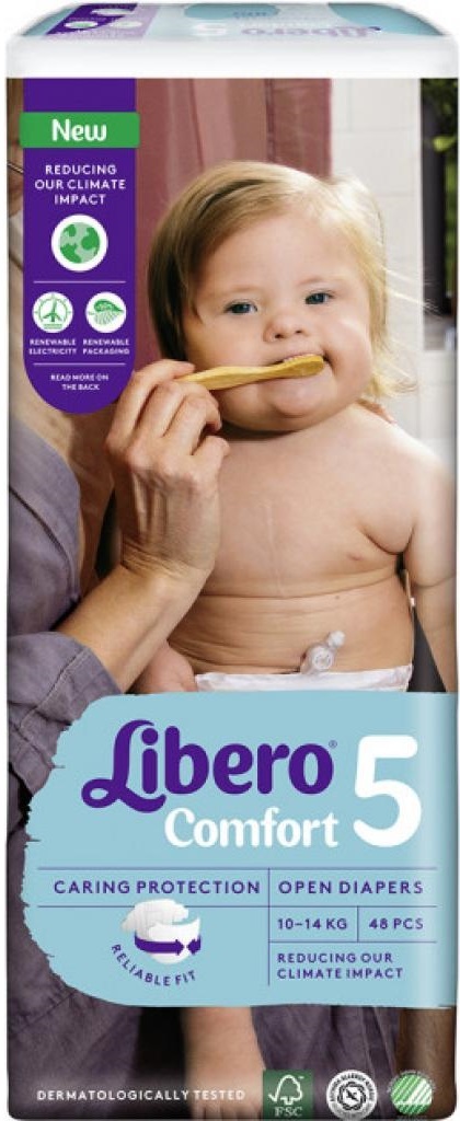 Подгузники Libero Comfort размер 5, 10-14 кг, 48 шт
