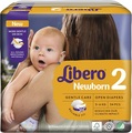 Подгузники Libero Newborn размер 2, 3-6 кг, 34 шт