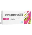 Флутафарм феміна таблетки по 0.125 г №30 (10х3)