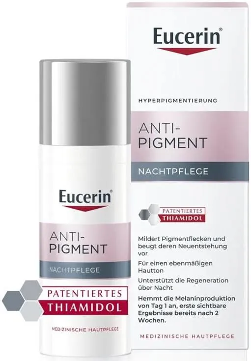 Крем для обличчя Eucerin Anti-Pigment нічний депігментуючий (83506), 50 мл
