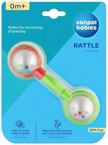 Брязкальце Canpol babies 2/606_gre Штанга зелена