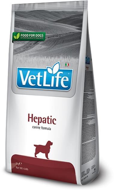 Корм сухий Farmina Vet Life Hepatic для собак при хронічній печінковій недостатності, 2 кг