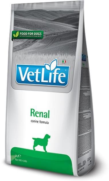 Корм сухий Farmina Vet Life Renal для собак для підтримки функції нирок, 2 кг