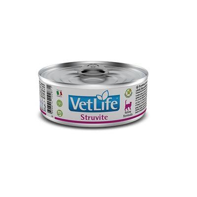 Корм влажный Farmina Vet Life Struvite для кошек для растворения струвитных уролитов, 85 г