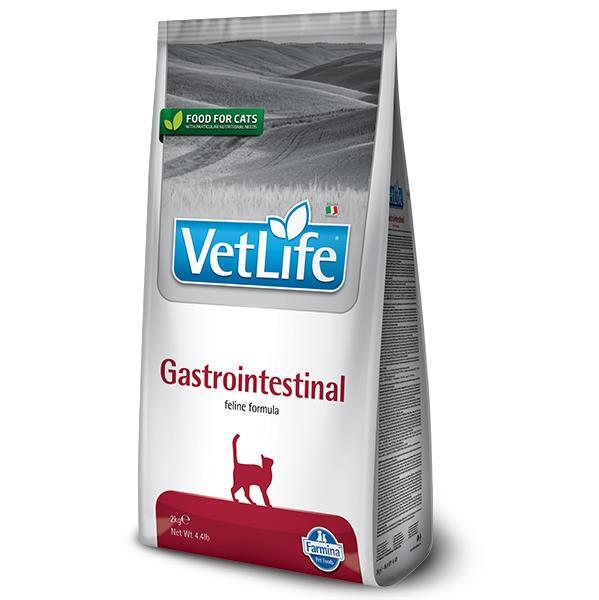 Корм сухой Farmina Vet Life Gastrointestinal для кошек при заболевании ЖКТ, 2 кг