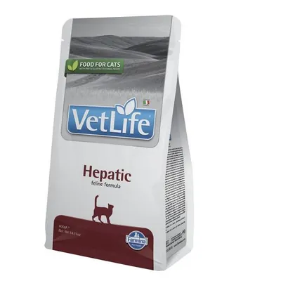Корм сухий Farmina Vet Life Hepatic для котів при хронічній печінковій недостатності, 400 г