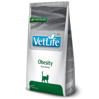 Корм сухий Farmina Vet Life Obesity для котів для зниження зайвої ваги, 2 кг