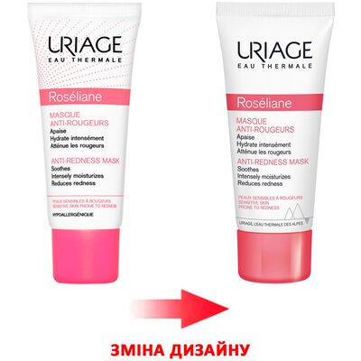 Маска для лица Uriage Roseliane против покраснений, 40 мл