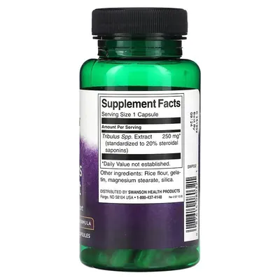 Трибулус Swanson Mega Extract капсули по 250 мг №60