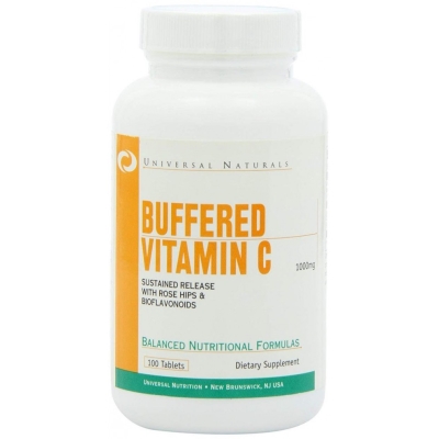 Вітаміни Universal Nutrition Buffered Vitamin C-1000, 100 таблеток