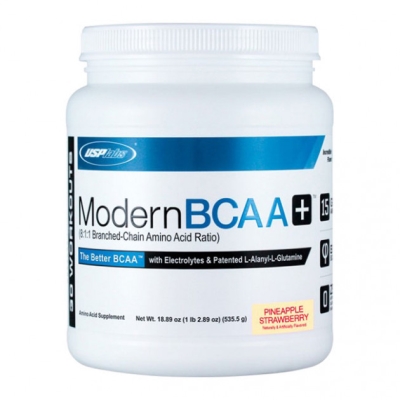 Аминокислота USPlabs Modern BCAA+ Pineaple strawberry, 535 г