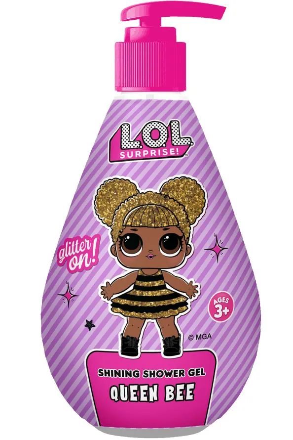 Гель для душу L.O.L. Surprise Queen Bee сяючий, 300 мл