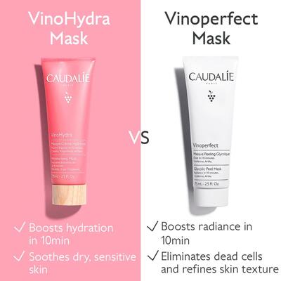 Маска-крем для лица Caudalie Vinohydra увлажняющая, 75 мл