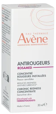 Концентрат Avene Antirougeurs Rosamed для чутливої схильної до почервоніння шкіри, 30 мл