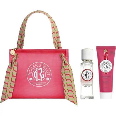 Набор Roger&Gallet Красный имбирь (вода 30 мл + молочко для тела 50 мл)