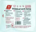 Затиск для пуповини JS стерильний одноразового використання, 1 штука