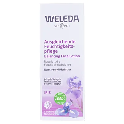 Крем-флюїд для обличчя Weleda Iris Ірис зволожуючий легкий, 30 мл